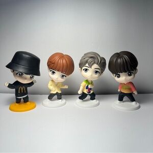 McDonalds / Tiny Tan Figure / Jungkook - Jimin - RM - Suga / No Box/Card.